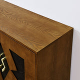 60" Mid Century Modern Sideboard Buffet Cabinet with Storage, TV Media Console, Storage Cabinet with W1801P288502