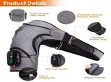 Heated Shoulder Massager 3 Heat Levels & 3 Vibration Modes Cordless USB Rechargeable Shoulder Brace 52508530