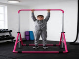 Adjustable Kids Gymnastics Bar - Foldable Horizontal Bar Home, Safe Sturdy Training Equipment 47472381