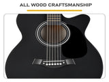40 Inch Acoustic Guitar for Beginners, GA Body Shape, Basswood Folk Guitar in 24215673