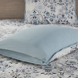 Full/Queen 3 Piece Floral Printed Cotton Duvet Cover Set B035P148365