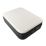 Queen Air Mattress with Built-in Pump, 18in Foam Topper Blow up Mattress, Quick Inflation/Deflation 96257511