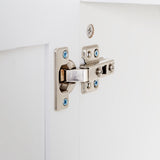 Bathroom Wall Cabinet with Adjustable Shelf, Towel Bar, 5 Hooks, Over The Toilet Storage Cabinet for W331P281277