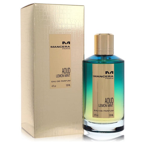 Mancera Aoud Lemon Mint by Mancera Eau De Parfum Spray 4 oz for Women FX-540131