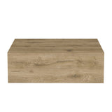 Milano Floating Nightstand , End Table, Side Table Wall-Mounted with Drawer -Macadamia -Bedroom B200137824