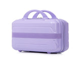 14"/20" 2 pcs/set in ABS Spinner Wheel Luggage, with Combination Lock,14" Cosmetic Case W2787P337458