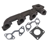 Exhaust Manifold w/Gaskets Replacement for Kubota Engine V2203 V2003 L4400DT L3940DT/GST/HST 60530984