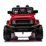 ZUN Licensed TOYOTA FJ Cruiser,12V Kids ride on car 2.4G W/Parents Remote Control,electric car for W1396107513