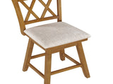 24in Brookline XX-Back Swivel Barstool - Oak B2791P610441