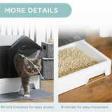 ZUN Cat Litter Box 99409456