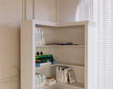 Corner bookshelf, 5 tier open bookshelf, good texture, sturdy and durable, high environmental 10203171