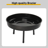 Campfire Tripod Grill, Adjustable Height BBQ Grill Grate with Fire Bowl for Outdoor Camping BBQ, 31851338