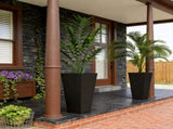 Set of 2 Plastic Flower Pots 02850510