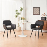 ZUN Dining Room Chairs, Kitchen Chairs, Upholstered Chairs, Living Room Chairs, Armrest, metal Legs, Set W1361P266649