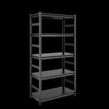 ZUN Adjustable Heavy Duty Metal Shelving - 5-Tier Storage Shelves, 2000LBS Load, Kitchen, Garage, Pantry 44333229