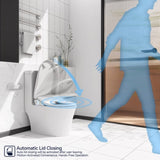 Smart Bidet Toilet Seat with Side Knob Adjustable Heated Seat with Water Temperature and Pressure 06062802