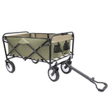 Collapsible Foldable Wagon with strapping system Beach Wagon Utility Utility Wagon Grocery W2932P210085