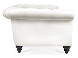 84.65" Rolled Arm Chesterfield 3 Seater Sofa W68061097