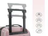 22 Inch Ride-on Suitcase for Kids & Teens, Toddler Travel Luggage with Seat, Spinner Wheels, Safety 16968074