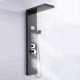 Stainless Steel Bathroom Shower Panel Rain Waterfall Spray with Handshower Kit 52586074