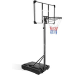 ZUN Portable Basketball Hoop & Goal Basketball Stand Height Adjustable 6.2-8.5ft with 35.4Inch 27592216