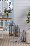 Wooden Candle Lantern Decorative, Hurricane Lantern Holder Decor for Indoor Outdoor, Home Garden W2078131629