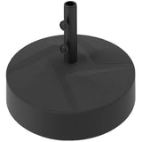 Black Heavy Duty Outdoor Umbrella Stand Base with Stand 01918130