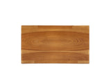 Nico Reclaimed Wood Sculptural Stool Ottoman, Honey Aged Brown Reclaimed Pine Wood B2719P485504