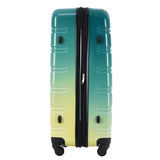 Hardshell Luggage Sets 3 Piece Gradient Color Expandable Suitcase with Spinner Wheels and TSA Lock 35164196