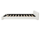 Cozy White Bouce Upholstered Bed - A Dreamy Addition to Your Bedroom, Full N769P365684A