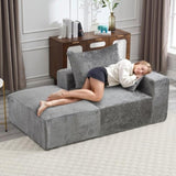 UNITED WE WIN Exquisite fabric technology, intimate two-person design, lazy leisure sitting, free W1568P222615