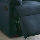 Blue Recliner with Pillow Top Arm B062P215433