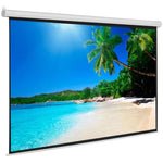 ZUN 100 INCH 4:3 Manual Projector Screen Matte White 65870669