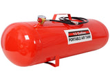 Portable 13 Gallon Air Tank, Lightweight Durable Air Compressor Tank with Pressure Gauge, Safety W465P340416