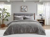 King/Cal King Fur Down Alternative Comforter Mini Set B03595062