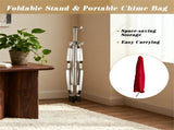 36-Tube Single-Row Wind Chime with Adjustable Tripod Stand, Portable Percussion Instrument for 87198427