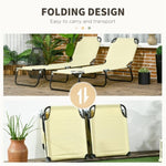 ZUN Folding Lounge Chairs / beach chair （Prohibited by WalMart） 32019097