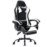 Gaming Chair, Ergonomic Video Game Chair for Adults, Adjustable Height Pu Leather Gamer Chair Office 07925118