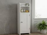 MDF Corner Storage Cabinet, Toilet Paper Organizer for Bathroom Living Room 76011653