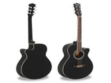 GT501 40 inch Spruce Front Cutaway Folk Guitar with Bag & Board & Wrench 28614661