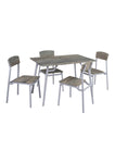 ZUN Modem 5 piece dining table set W515P247206