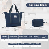 Softside Luggage Expandable 3 Piece Set Suitcase with Duffel Bag Upright Spinner Softshell N732P201004M