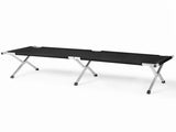 Single Folding Camping Cot for Adults, 74 x 28 x 18 in, Aluminum Frame, Oxford Fabric, Carry Bag, 21461642