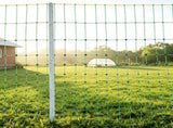 35" H x 164' L Electric Fence Netting, PE Net with Posts & Double-Spiked Stakes, Portable Mesh for 07949546