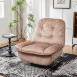 Natural brown recliner, reclining lazy mobile phone holder, large and comfortable reading W1170P183282