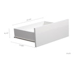 High gloss TV Stand with LED Lights for TVs up to 65'', Modern TV Console with Storage Cabinets for W1321126651