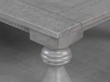 Vintage Coffee Table Featuring Artistic Vase Column Legs and Luxurious Pine Veneer for N711P256967E