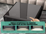Modern Smart Side Table with Built-in Fridge, Wireless Charging, Temperature Control, Power Socket, W1172P178854