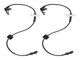 2x ABS Wheel Speed Sensor Front fit for Ford Expedition F-150 97-03 2-Prong 12613443