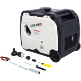 Super quiet Inverter Generator 4500w portable generator electric start, foldable handle with W46560431
